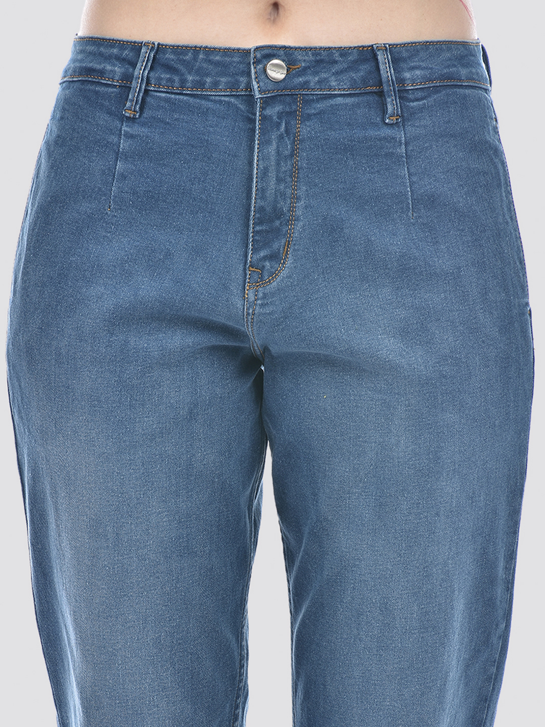 Numero Uno Women Blue Tappered Fit Sustainable Jeans